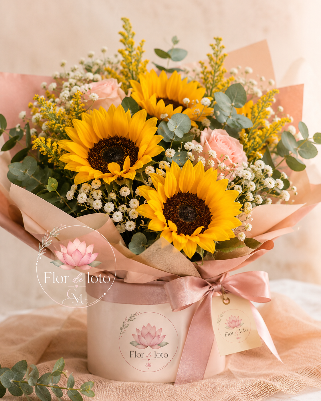 Arreglo de Girasoles